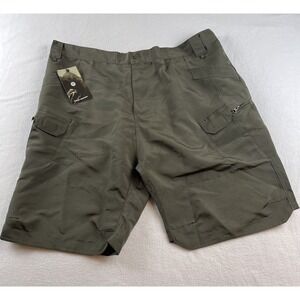 NWT Outdoor Equipment Olive Green Cargo Shorts Size 4XL